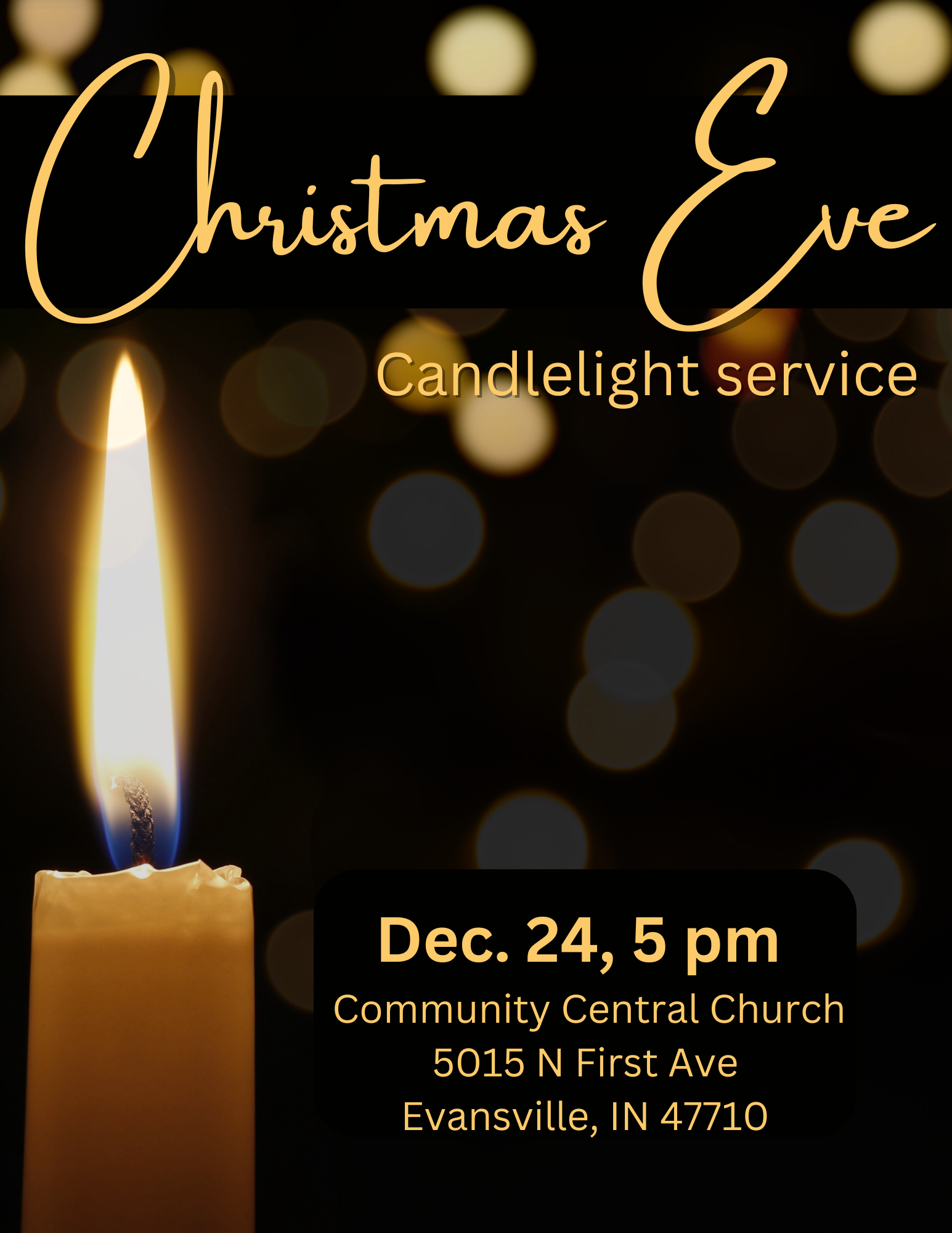 Christmas Eve Candlelight Service